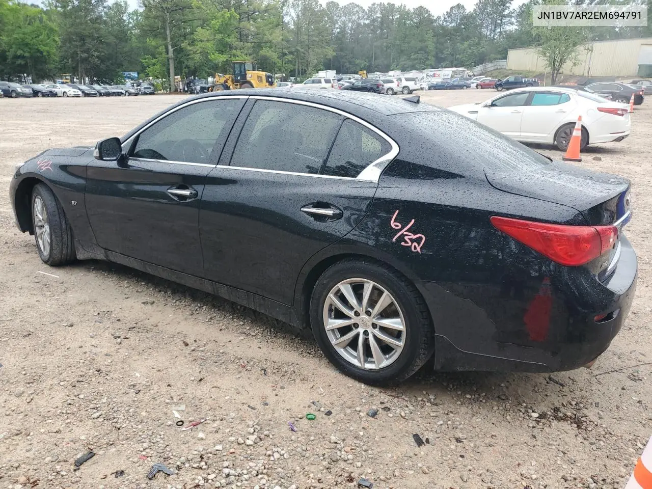 2014 Infiniti Q50 Base VIN: JN1BV7AR2EM694791 Lot: 55245275