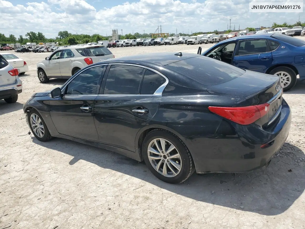 2014 Infiniti Q50 Base VIN: JN1BV7AP6EM691276 Lot: 56111145