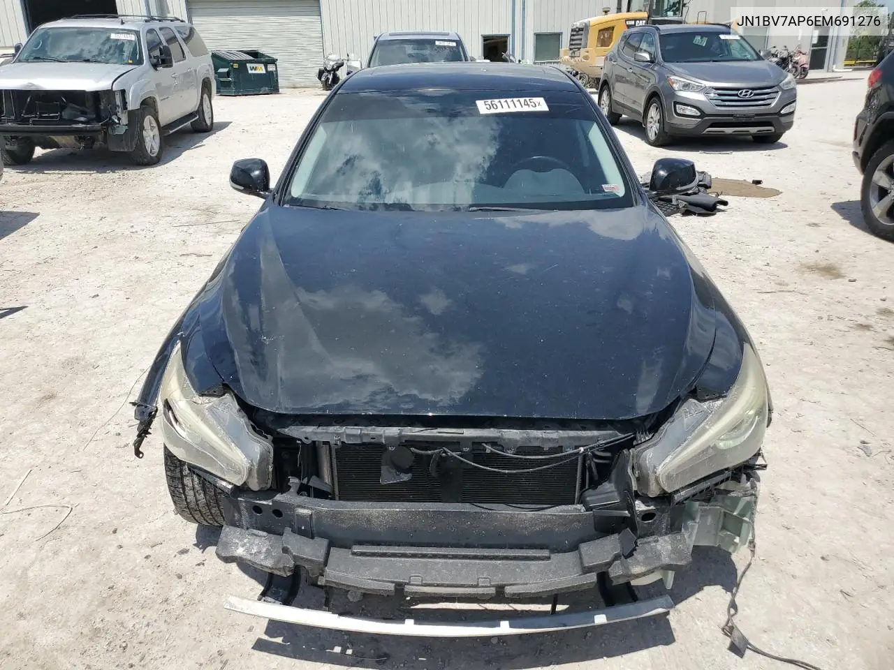 2014 Infiniti Q50 Base VIN: JN1BV7AP6EM691276 Lot: 56111145