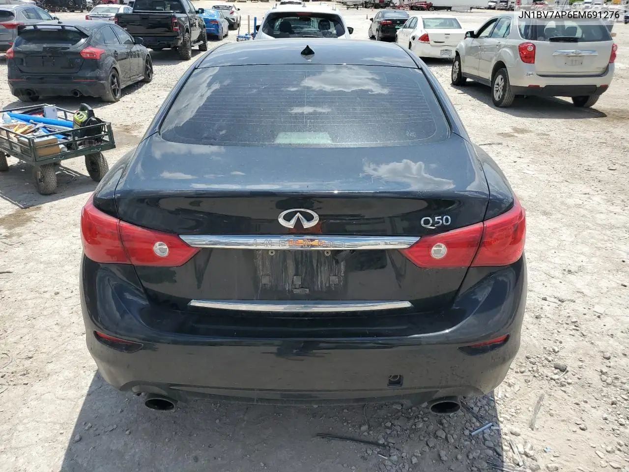 2014 Infiniti Q50 Base VIN: JN1BV7AP6EM691276 Lot: 56111145