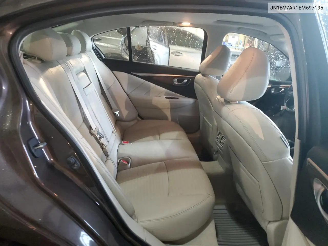 2014 Infiniti Q50 Base VIN: JN1BV7AR1EM697195 Lot: 56332245