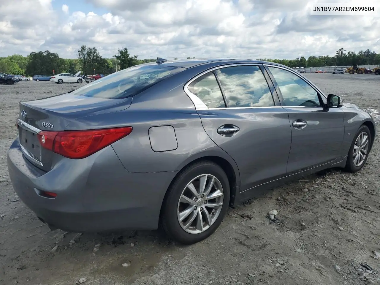 2014 Infiniti Q50 Base VIN: JN1BV7AR2EM699604 Lot: 56412565