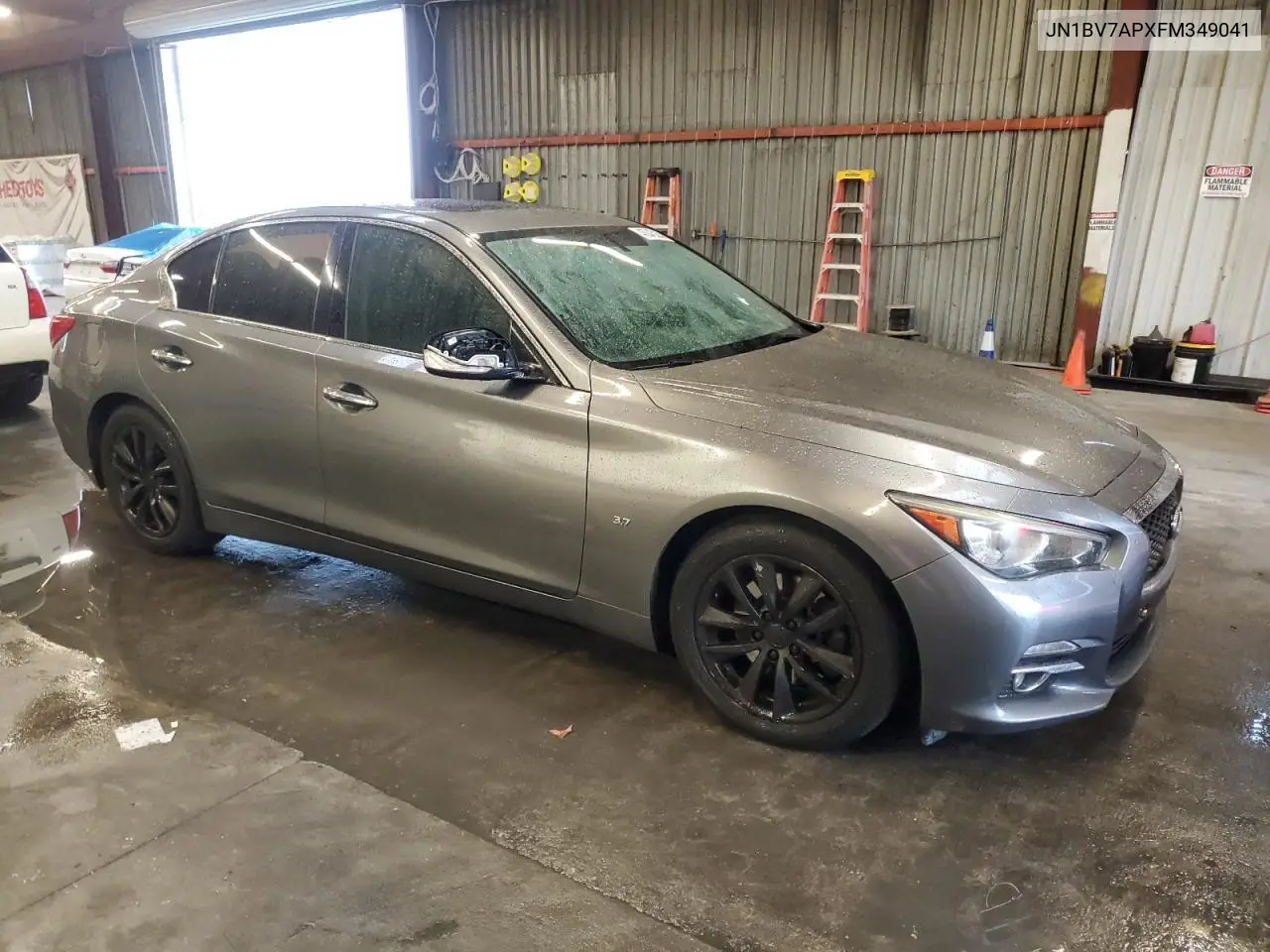 2015 Infiniti Q50 Base VIN: JN1BV7APXFM349041 Lot: 45045205