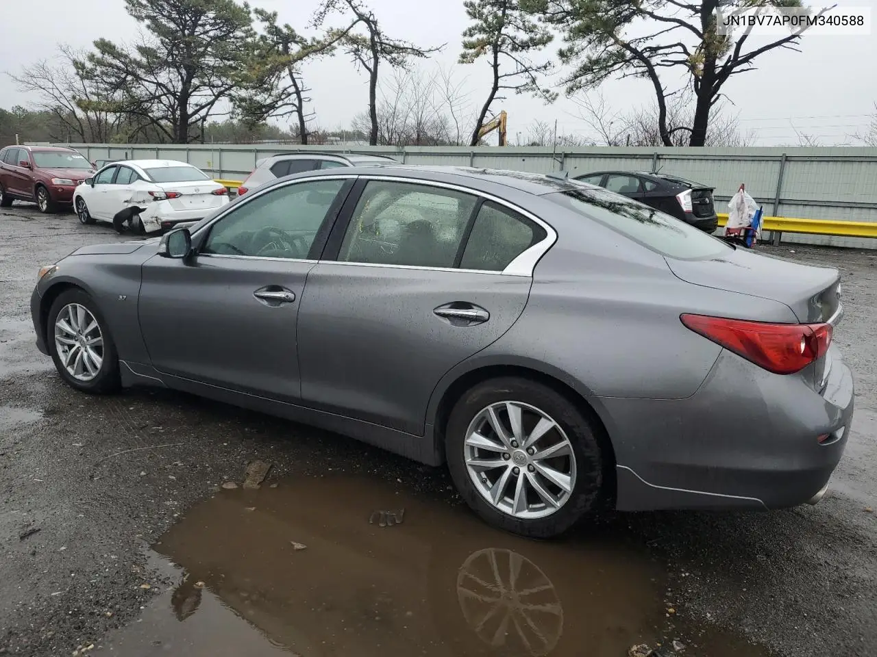 2015 Infiniti Q50 Base VIN: JN1BV7AP0FM340588 Lot: 52214605