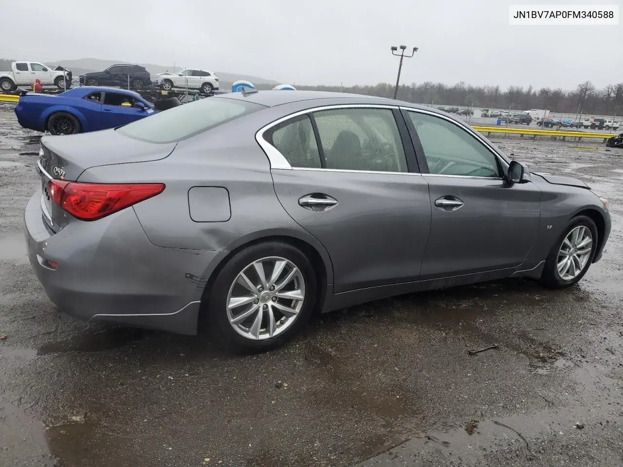 2015 Infiniti Q50 Base VIN: JN1BV7AP0FM340588 Lot: 52214605