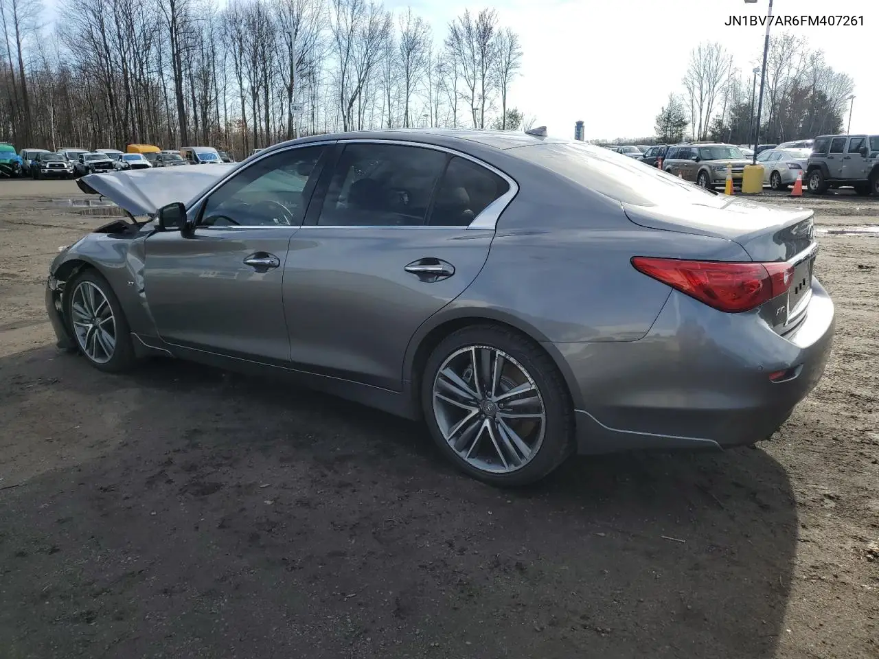 2015 Infiniti Q50 Base VIN: JN1BV7AR6FM407261 Lot: 52954055