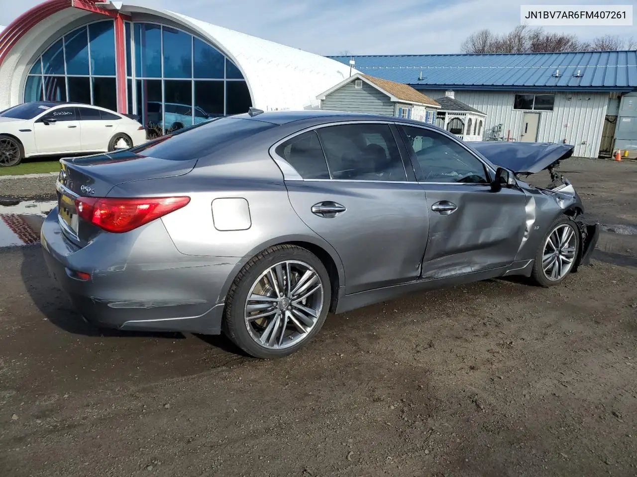 2015 Infiniti Q50 Base VIN: JN1BV7AR6FM407261 Lot: 52954055
