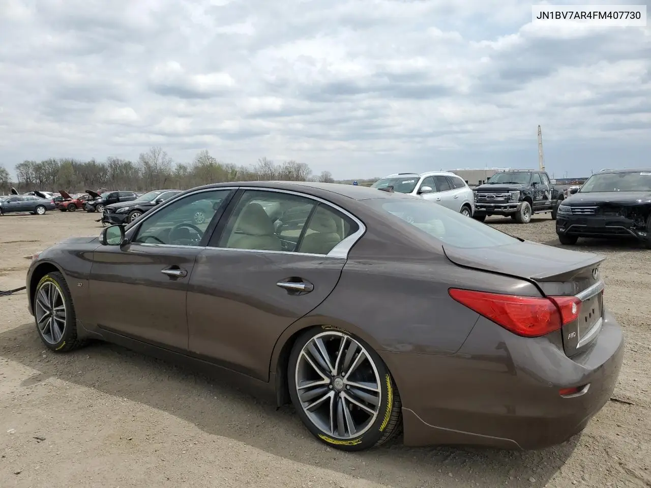 jn1bv7ar4fm407730 JN1BV7AR4FM407730 2015 Infiniti Q50 Base