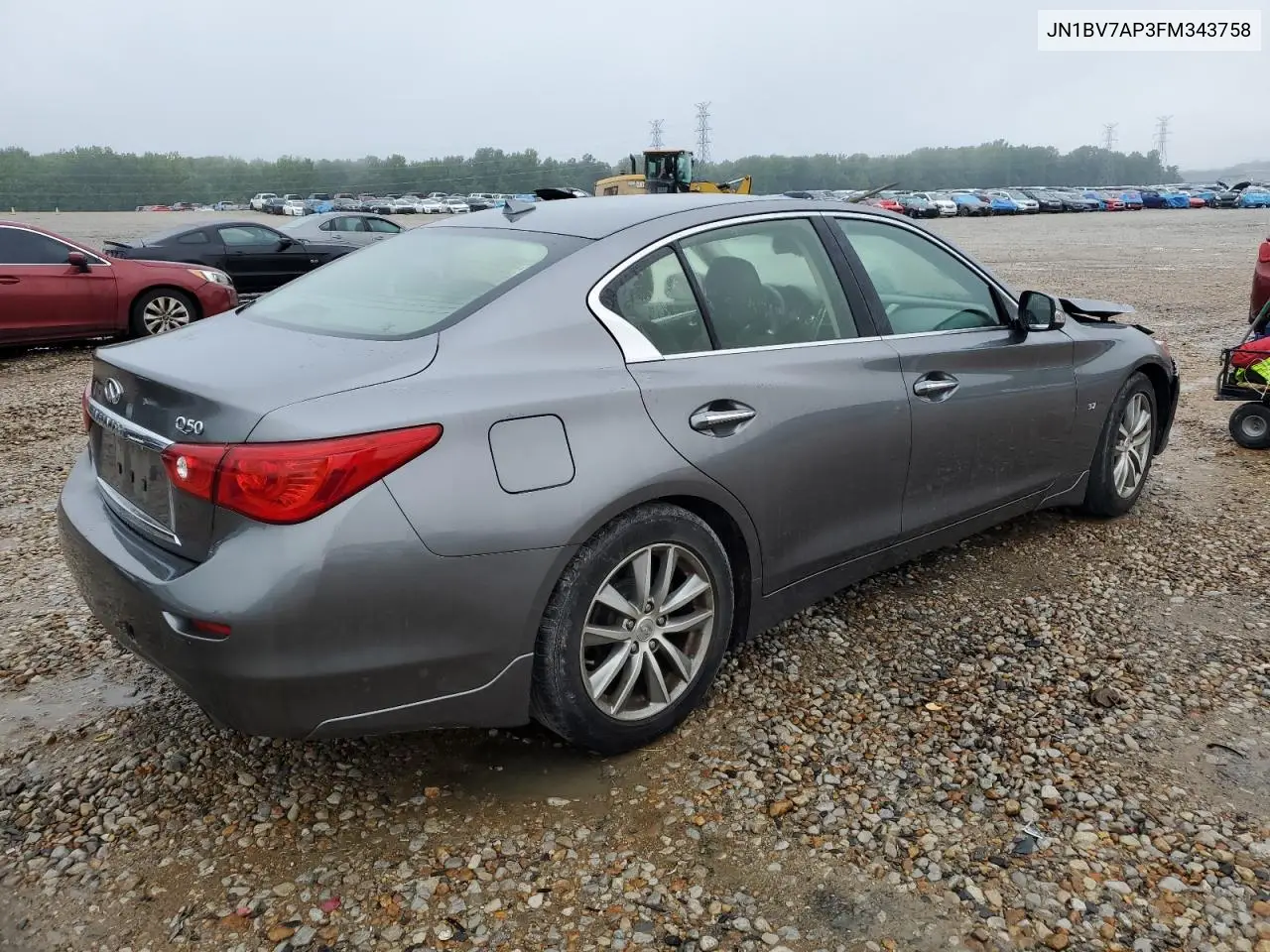 2015 Infiniti Q50 Base VIN: JN1BV7AP3FM343758 Lot: 55102005