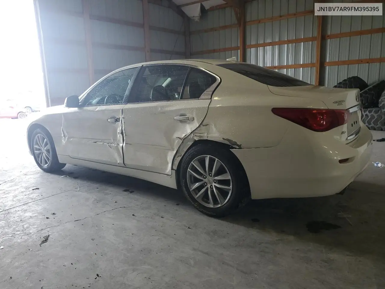 2015 Infiniti Q50 Base VIN: JN1BV7AR9FM395395 Lot: 55784205