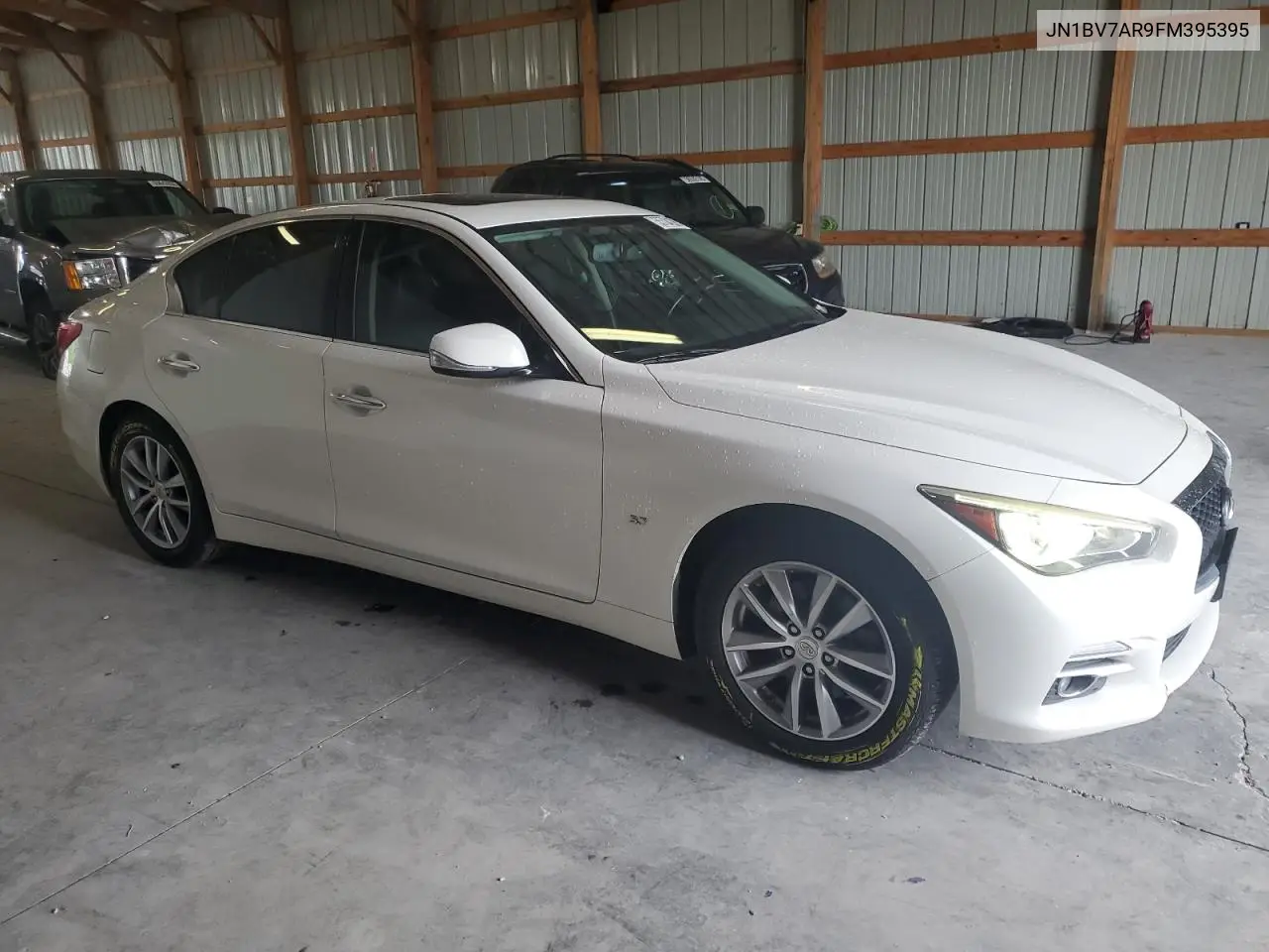 2015 Infiniti Q50 Base VIN: JN1BV7AR9FM395395 Lot: 55784205