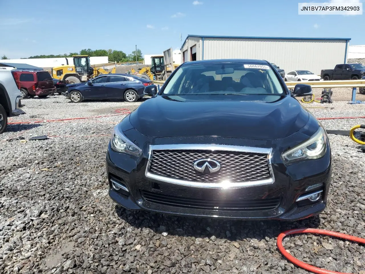2015 Infiniti Q50 Base VIN: JN1BV7AP3FM342903 Lot: 56662055