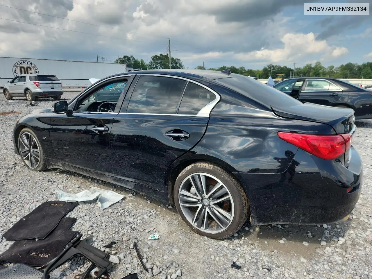 2015 Infiniti Q50 Base VIN: JN1BV7AP9FM332134 Lot: 58243865