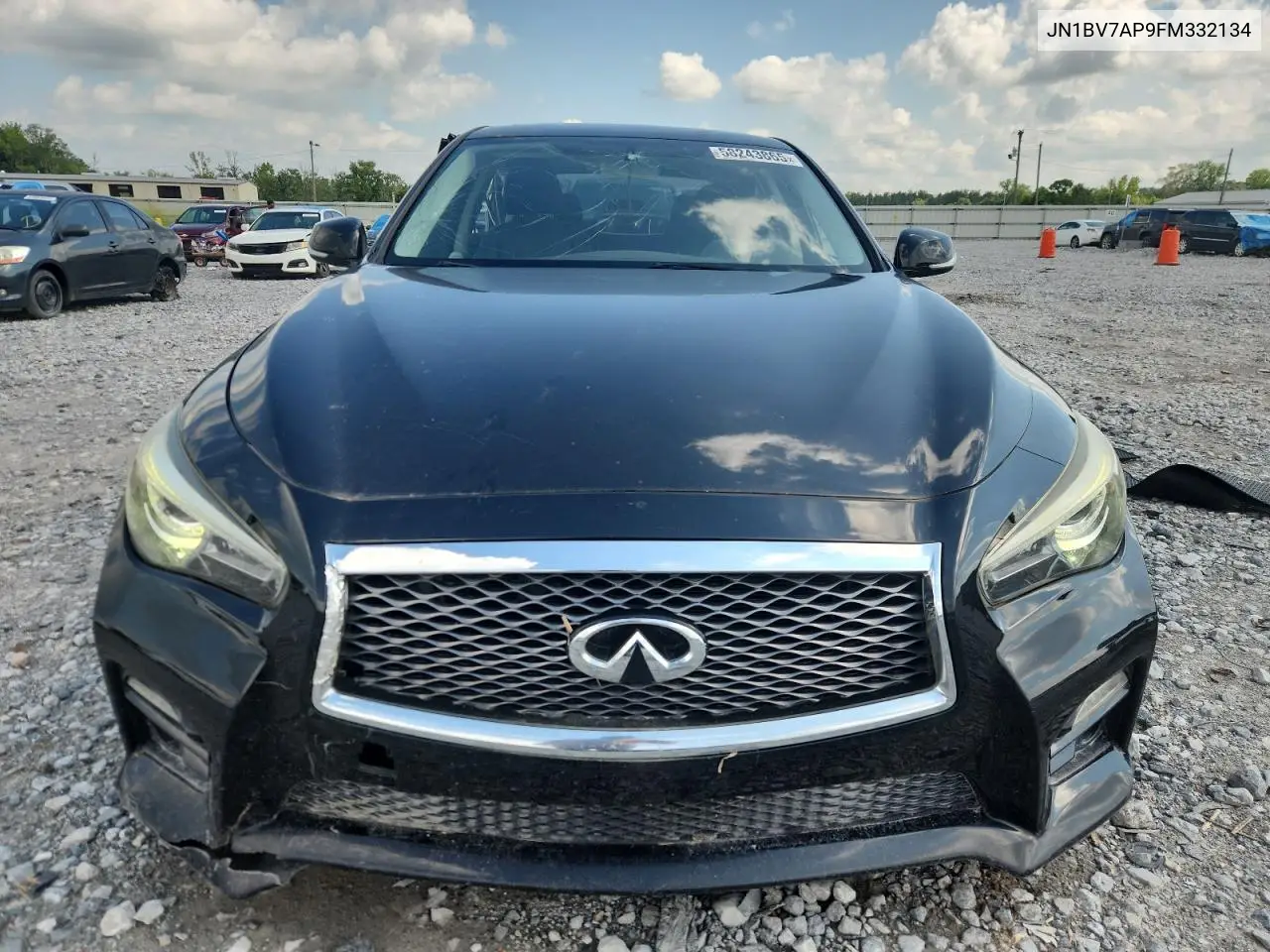 2015 Infiniti Q50 Base VIN: JN1BV7AP9FM332134 Lot: 58243865