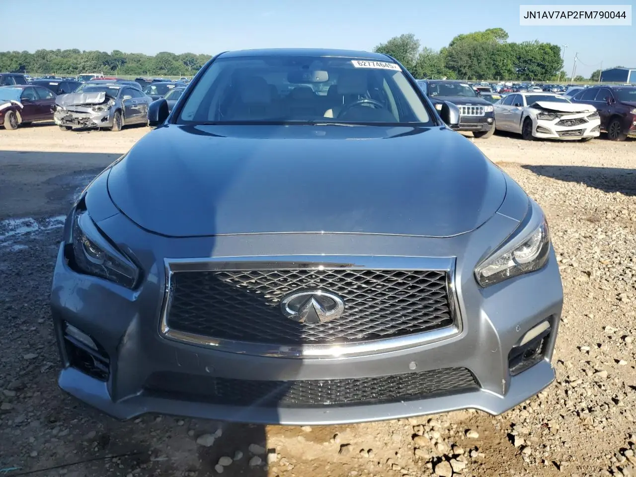 2015 Infiniti Q50 Hybrid Premium VIN: JN1AV7AP2FM790044 Lot: 62774645