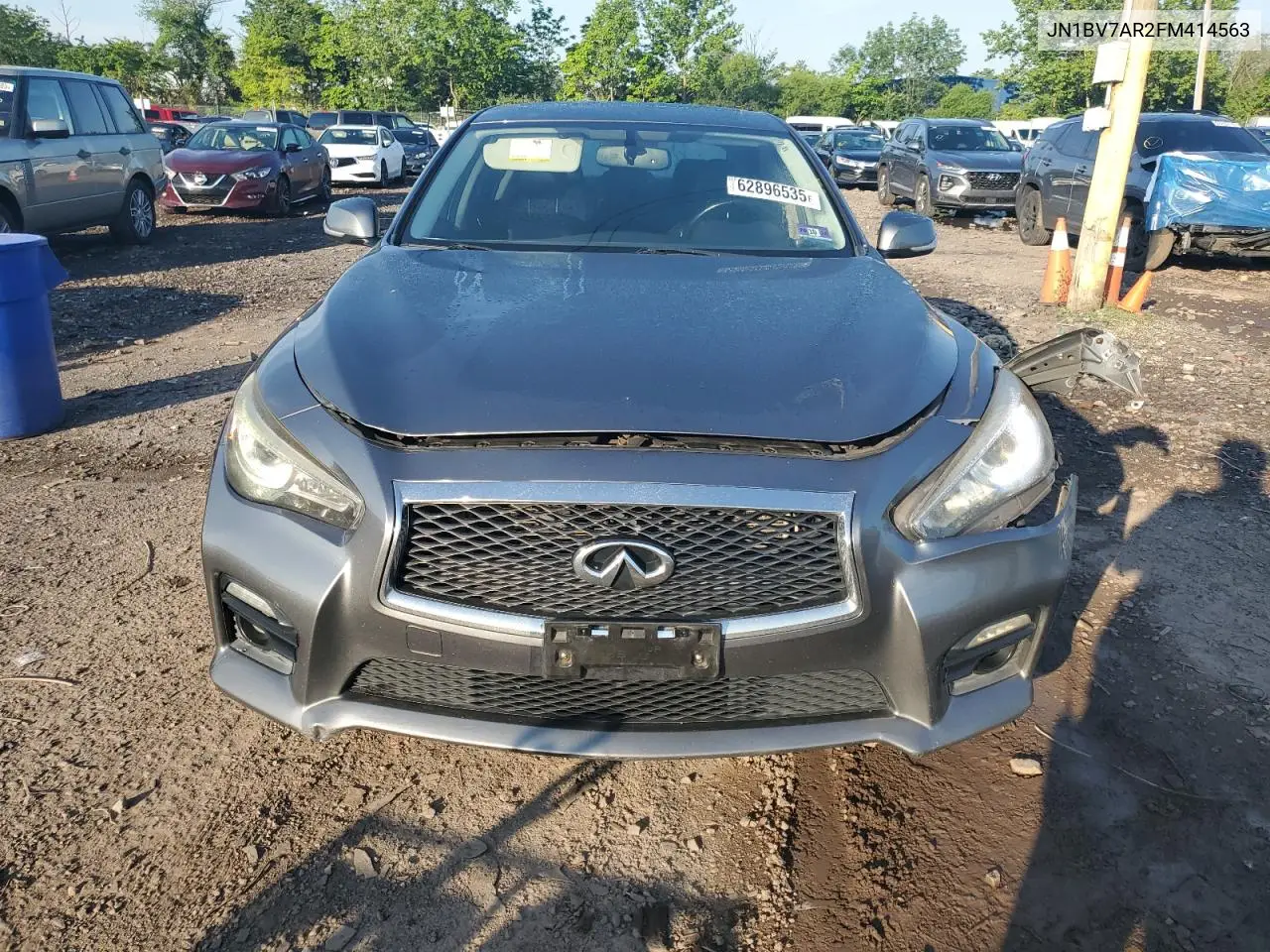 2015 Infiniti Q50 Base VIN: JN1BV7AR2FM414563 Lot: 62896535
