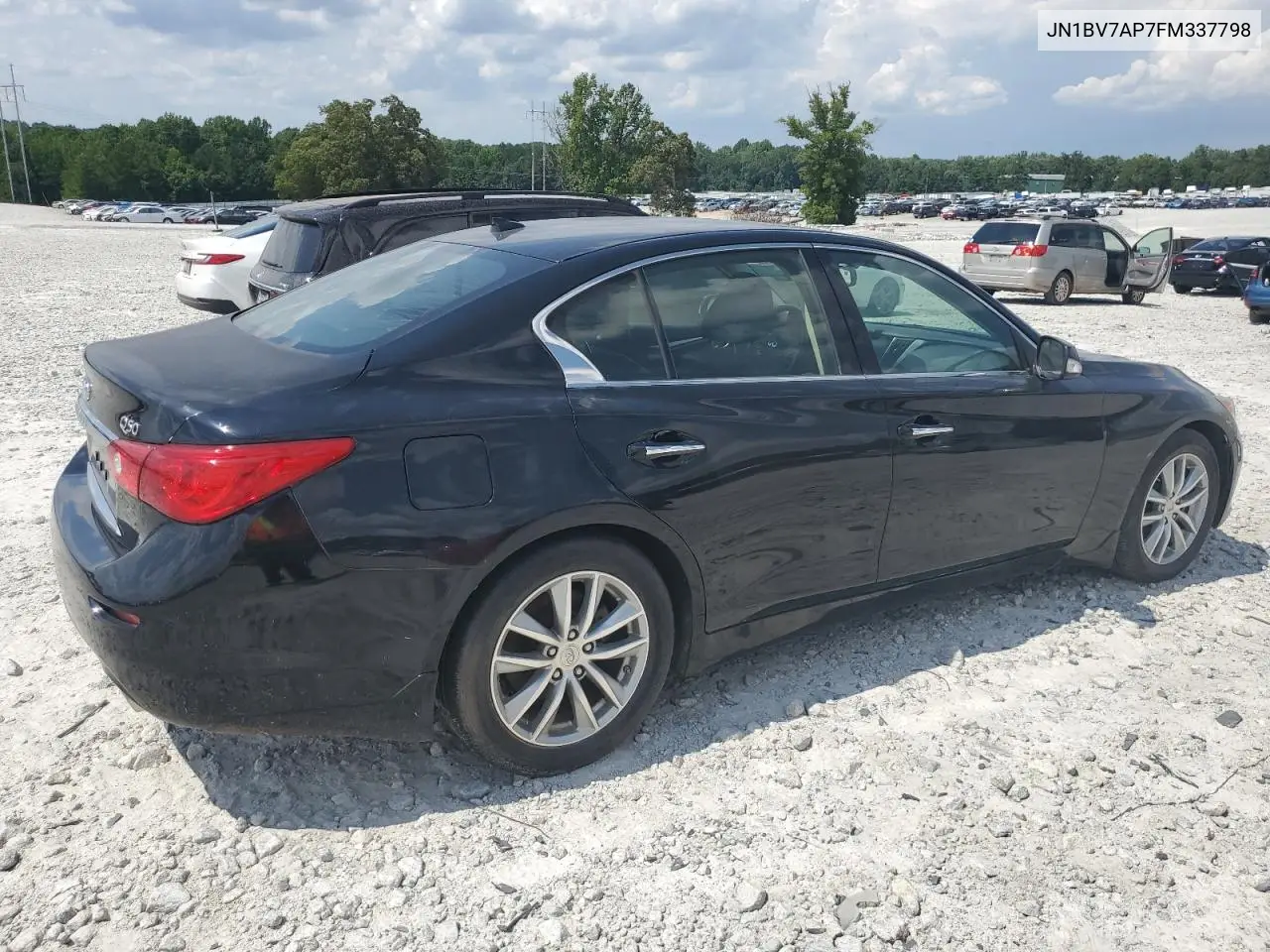 2015 Infiniti Q50 Base VIN: JN1BV7AP7FM337798 Lot: 63270055