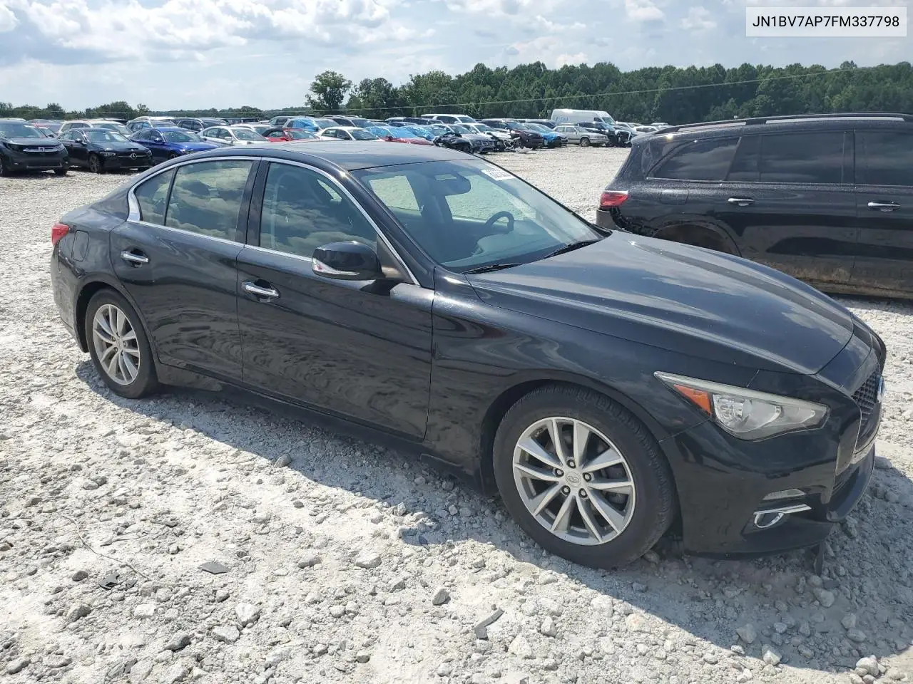 2015 Infiniti Q50 Base VIN: JN1BV7AP7FM337798 Lot: 63270055