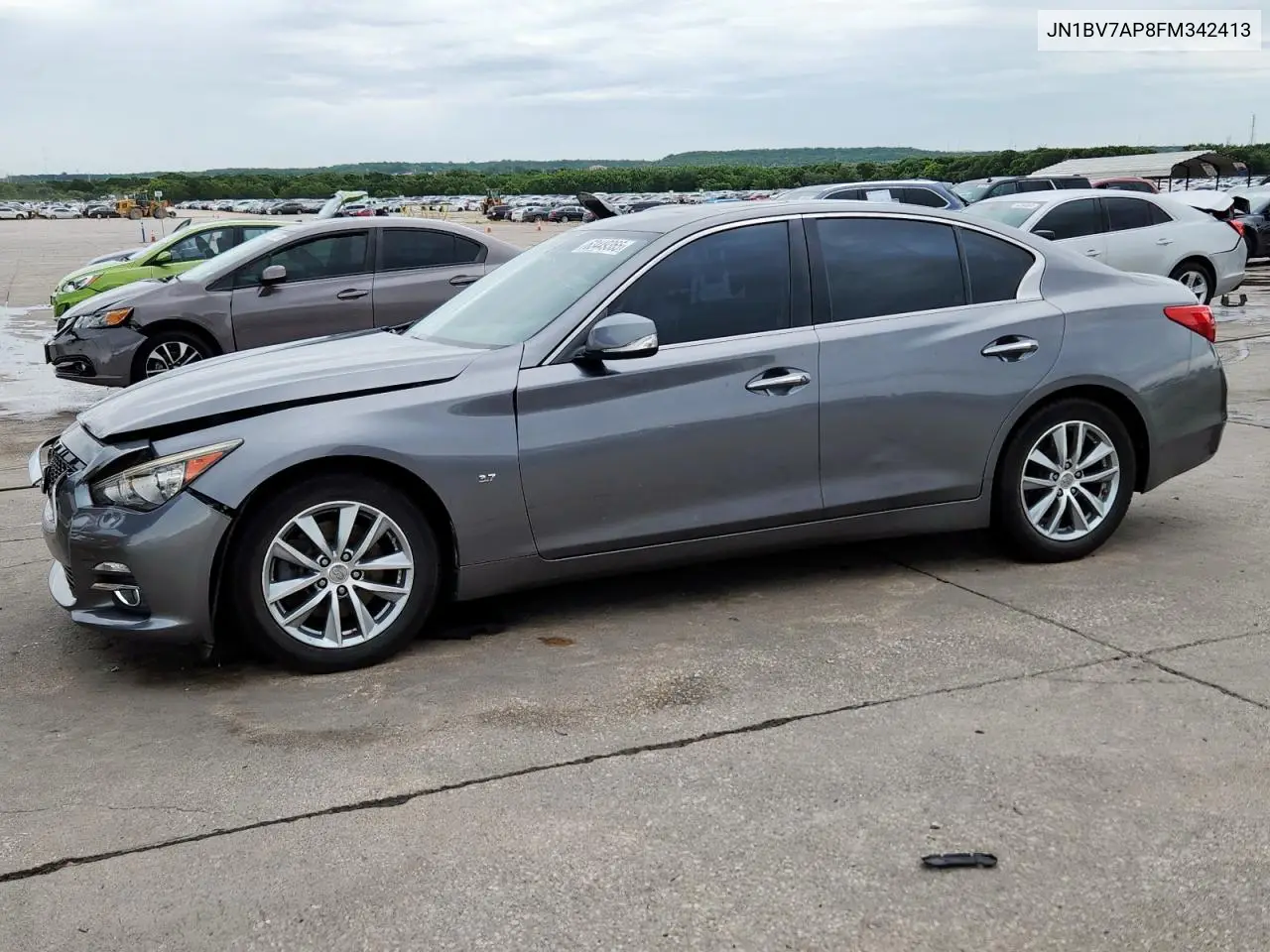 2015 Infiniti Q50 Base VIN: JN1BV7AP8FM342413 Lot: 63449365