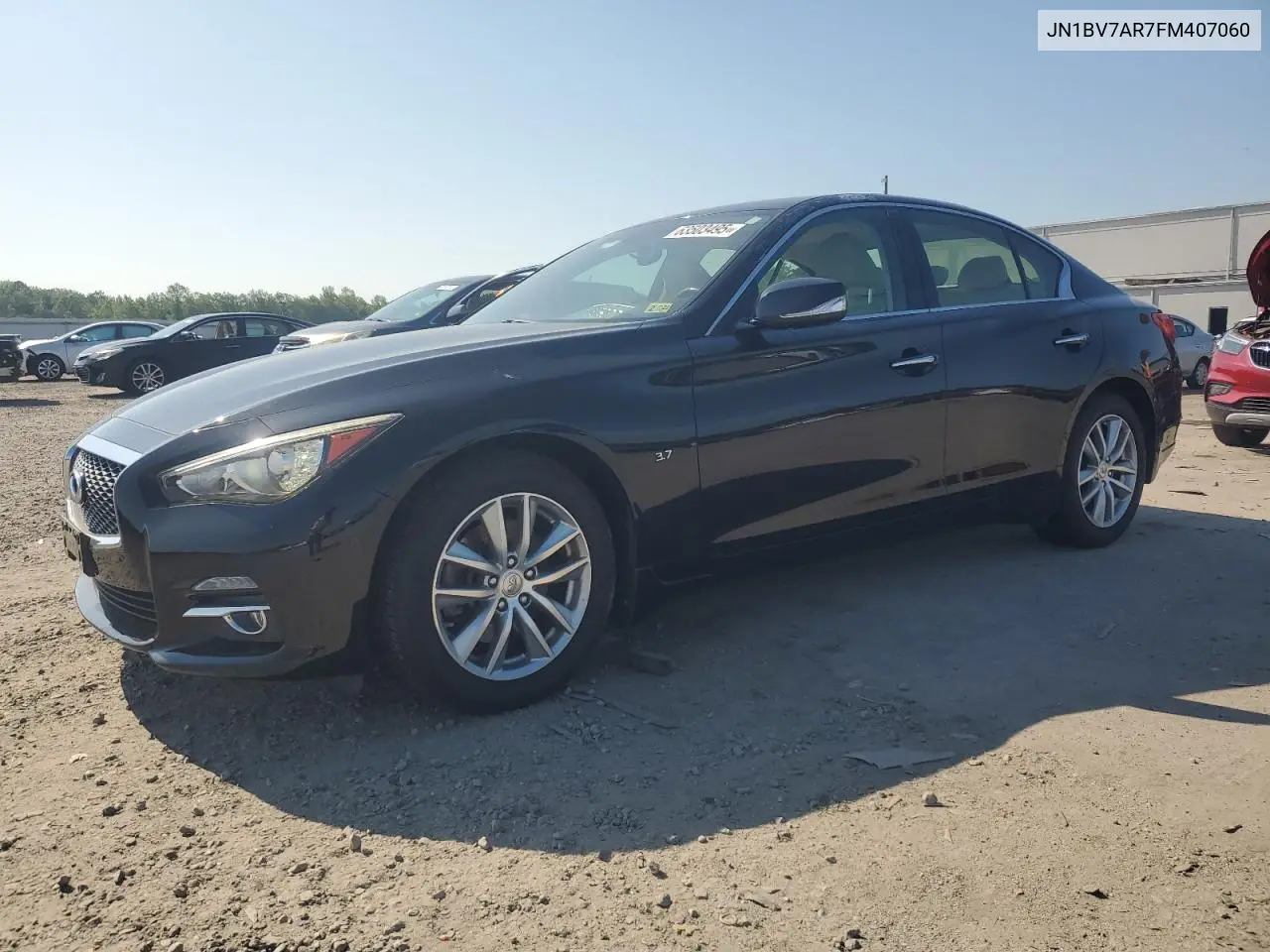 2015 Infiniti Q50 Base VIN: JN1BV7AR7FM407060 Lot: 63503495