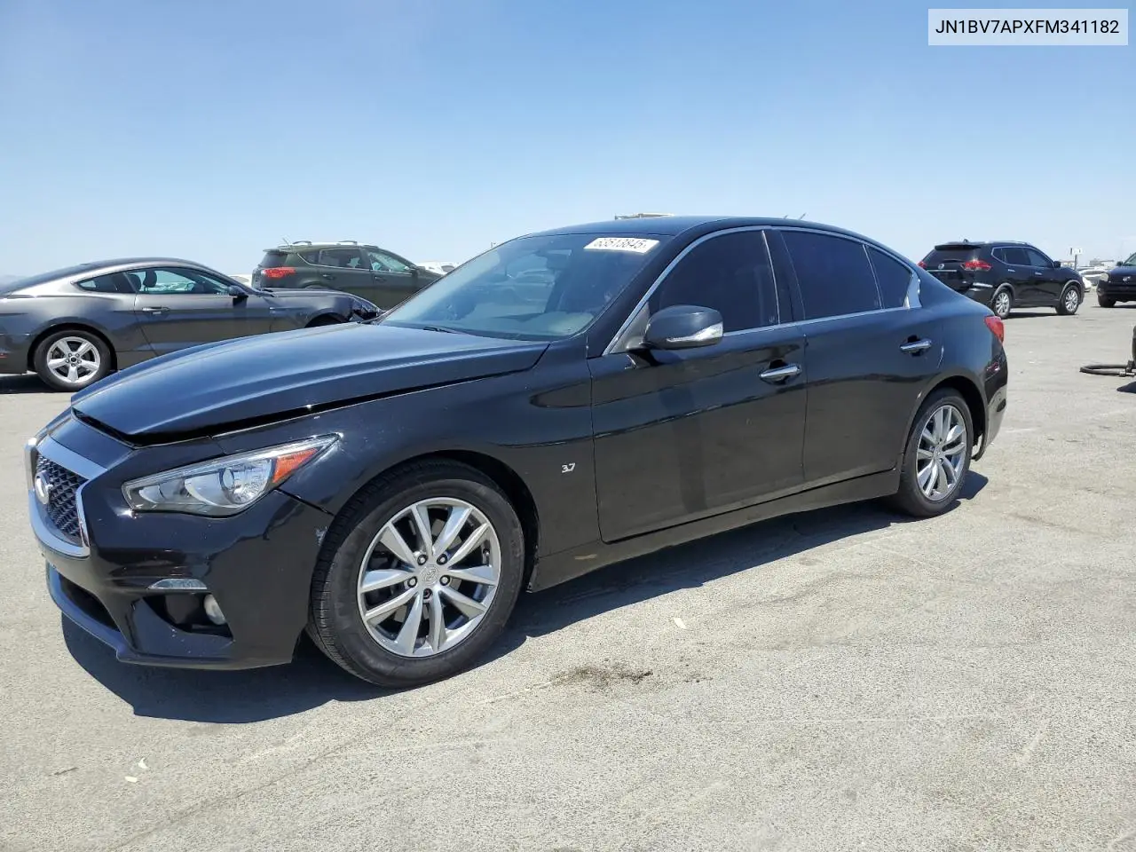 2015 Infiniti Q50 Base VIN: JN1BV7APXFM341182 Lot: 63513845