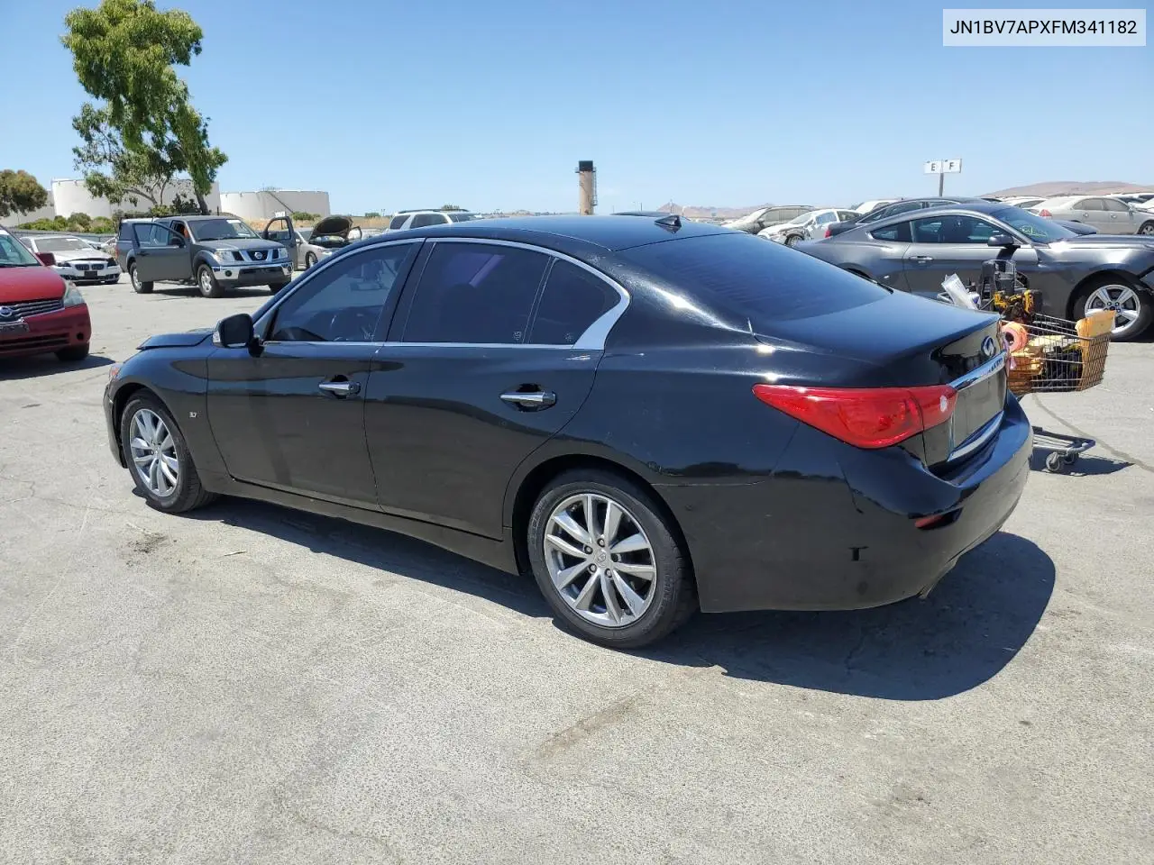 2015 Infiniti Q50 Base VIN: JN1BV7APXFM341182 Lot: 63513845