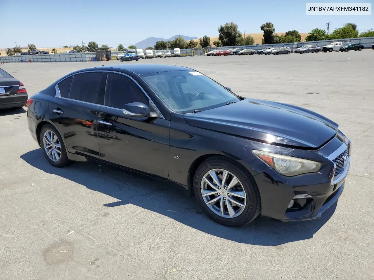 2015 Infiniti Q50 Base VIN: JN1BV7APXFM341182 Lot: 63513845