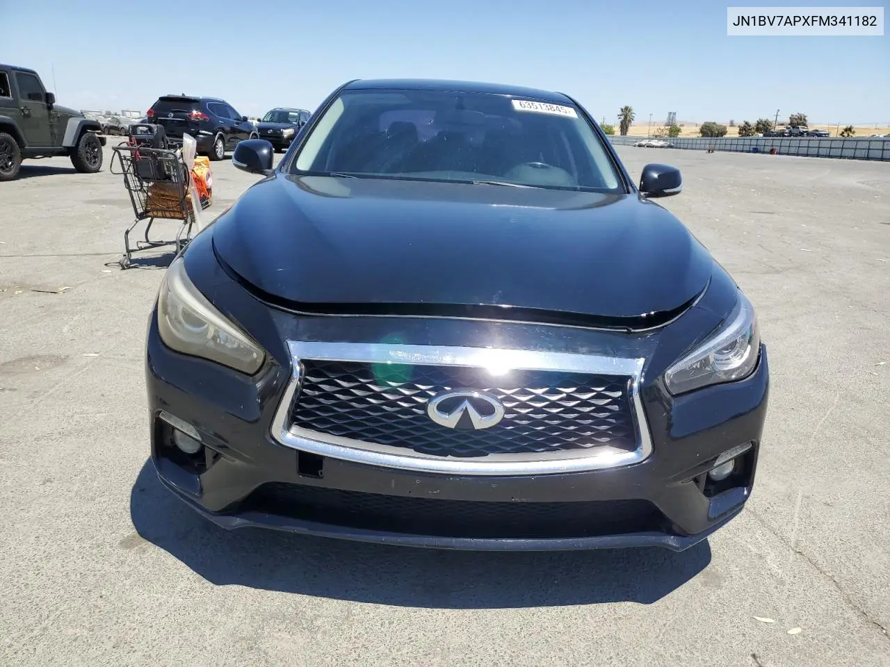 2015 Infiniti Q50 Base VIN: JN1BV7APXFM341182 Lot: 63513845