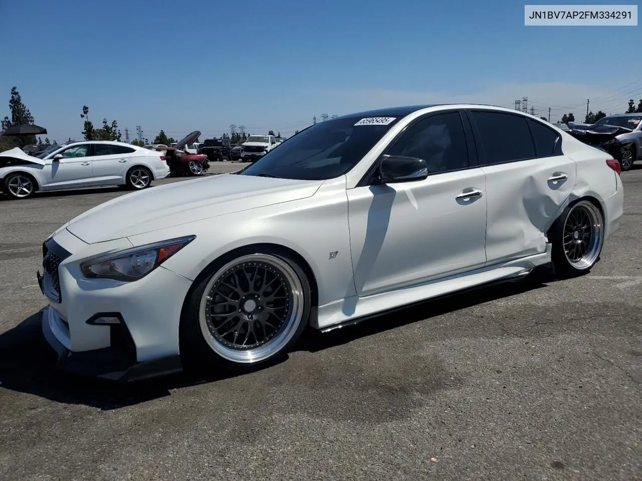 2015 Infiniti Q50 Base VIN: JN1BV7AP2FM334291 Lot: 65965495