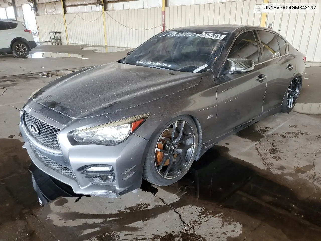 2016 Infiniti Q50 Premium VIN: JN1EV7AR4GM343297 Lot: 52942505