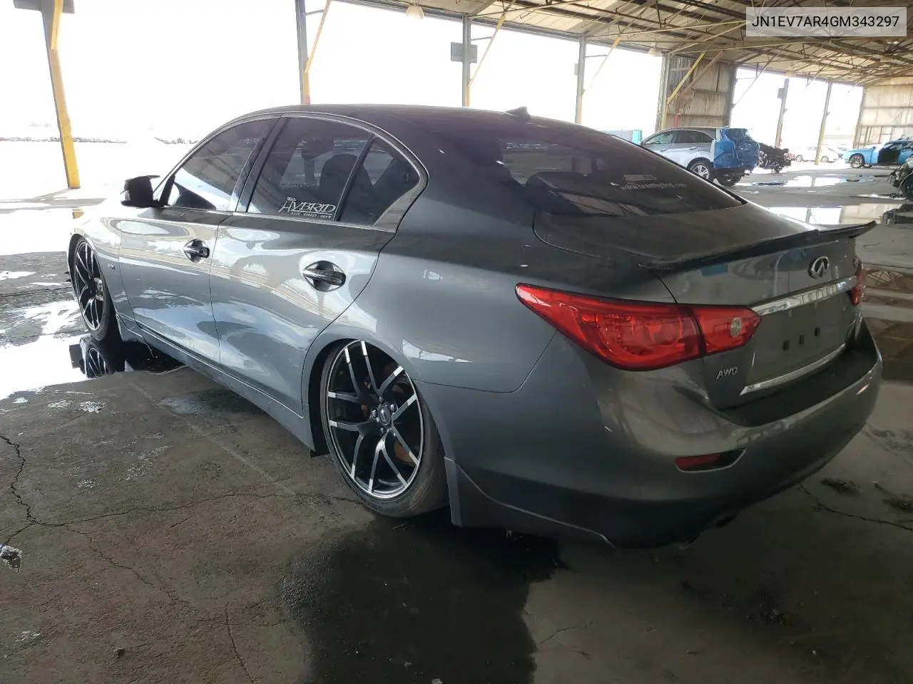 2016 Infiniti Q50 Premium VIN: JN1EV7AR4GM343297 Lot: 52942505