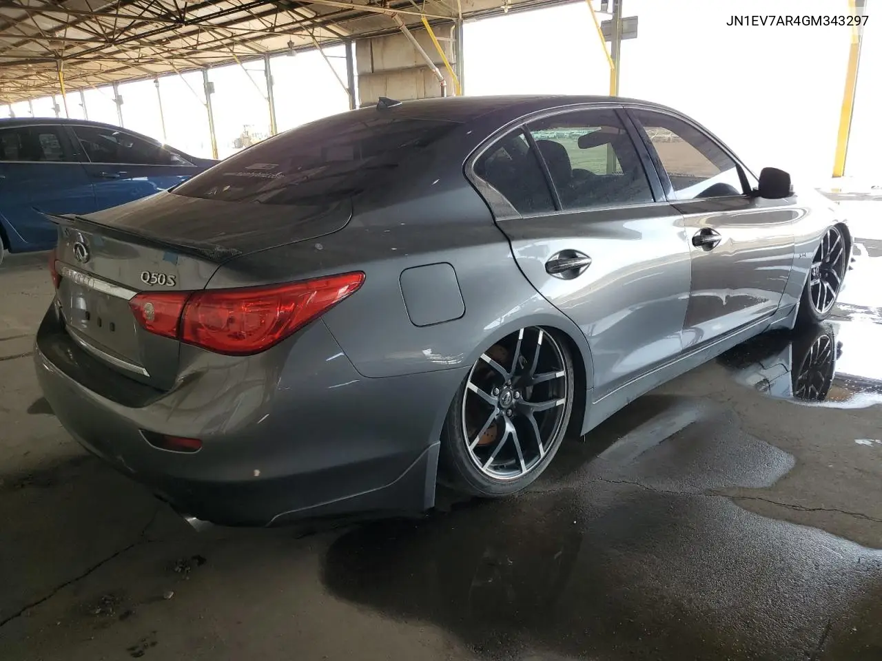 2016 Infiniti Q50 Premium VIN: JN1EV7AR4GM343297 Lot: 52942505