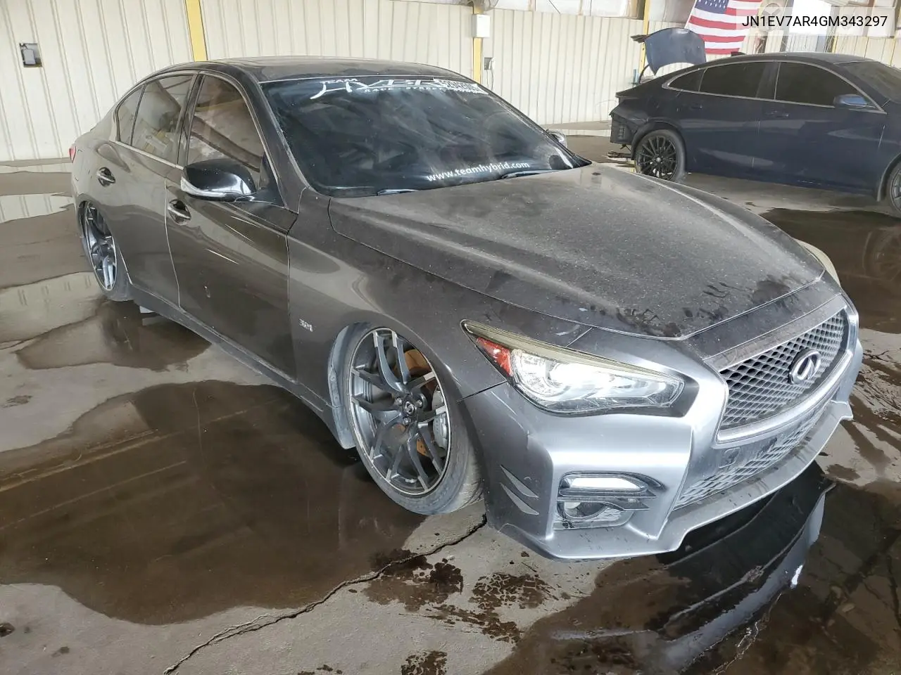 2016 Infiniti Q50 Premium VIN: JN1EV7AR4GM343297 Lot: 52942505
