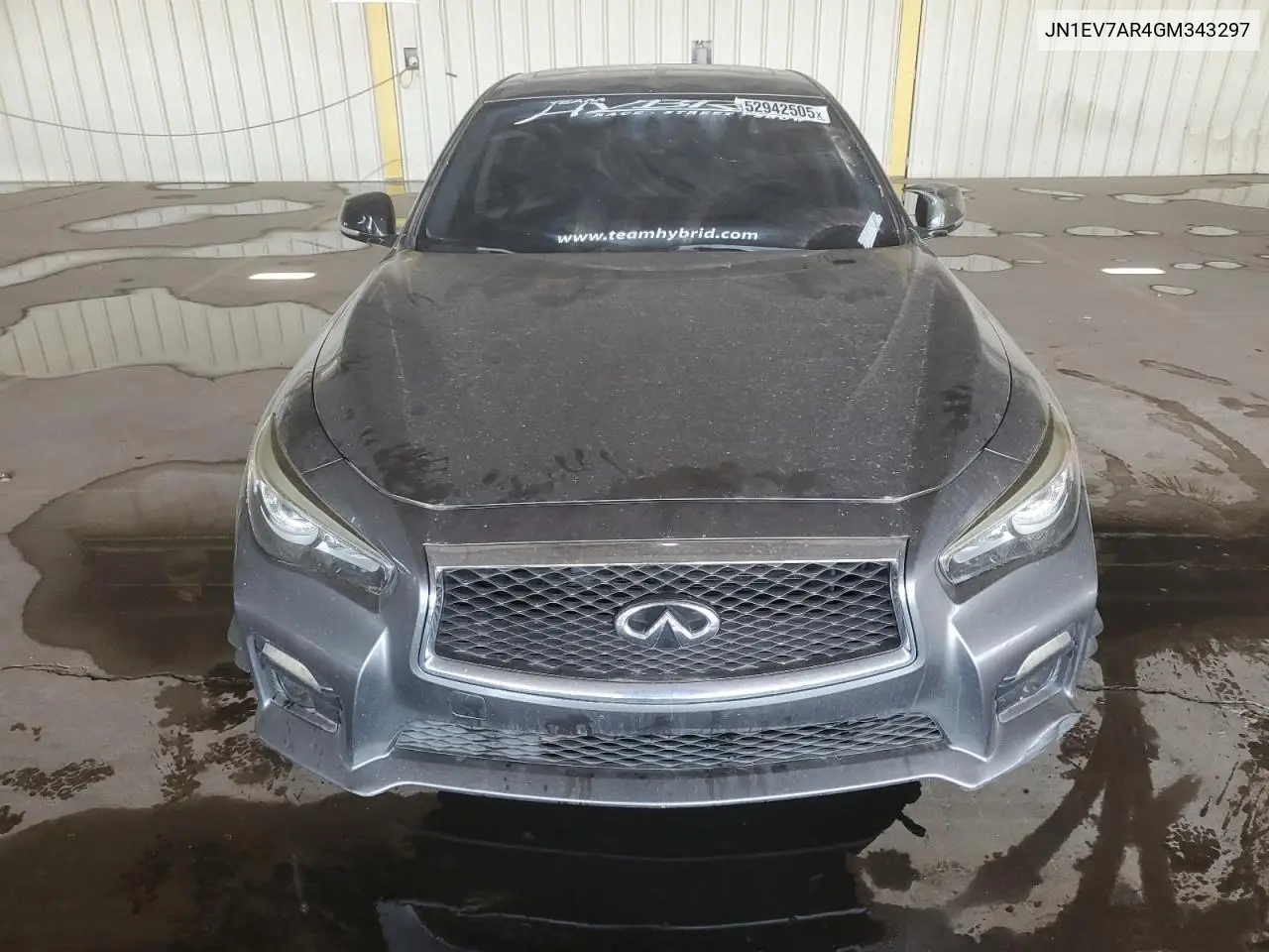 2016 Infiniti Q50 Premium VIN: JN1EV7AR4GM343297 Lot: 52942505