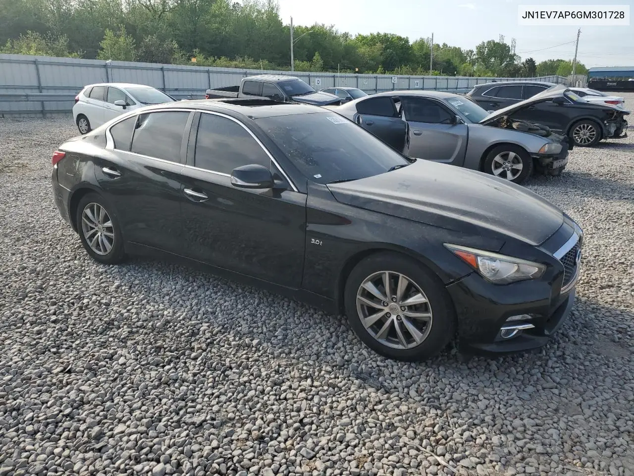 jn1ev7ap6gm301728 JN1EV7AP6GM301728 2016 Infiniti Q50 Premium