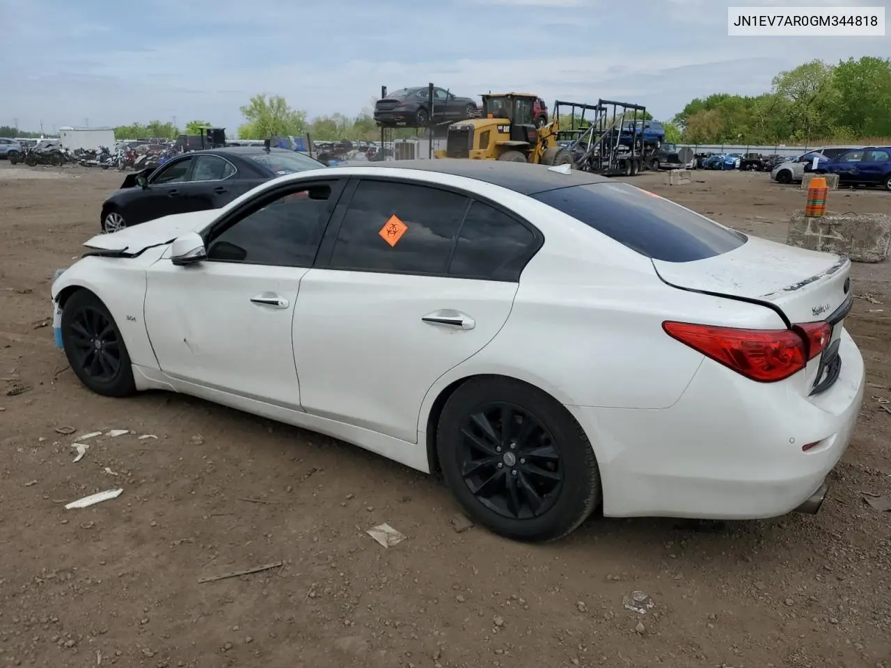 2016 Infiniti Q50 Premium VIN: JN1EV7AR0GM344818 Lot: 56599705