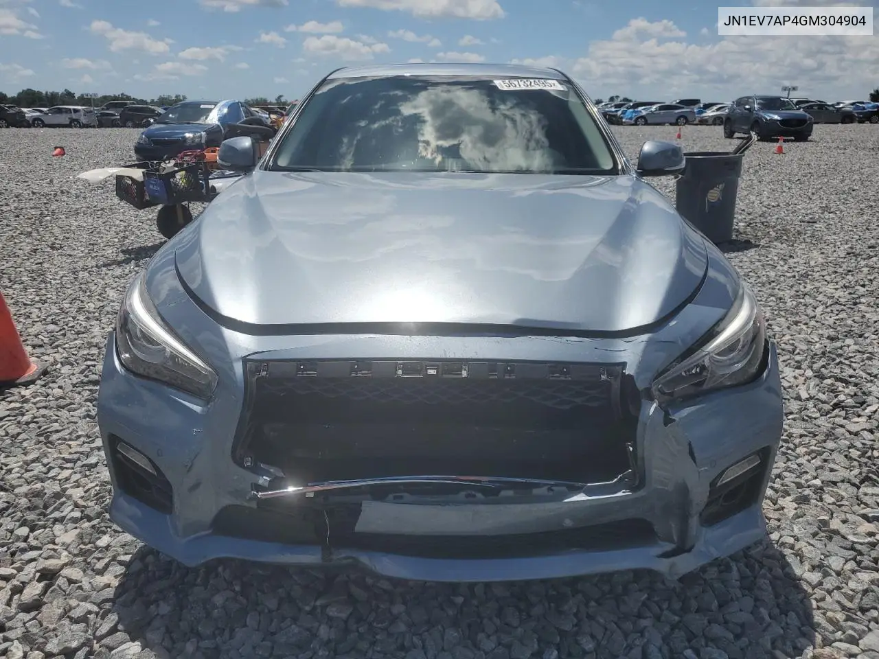 2016 Infiniti Q50 Premium VIN: JN1EV7AP4GM304904 Lot: 56732495