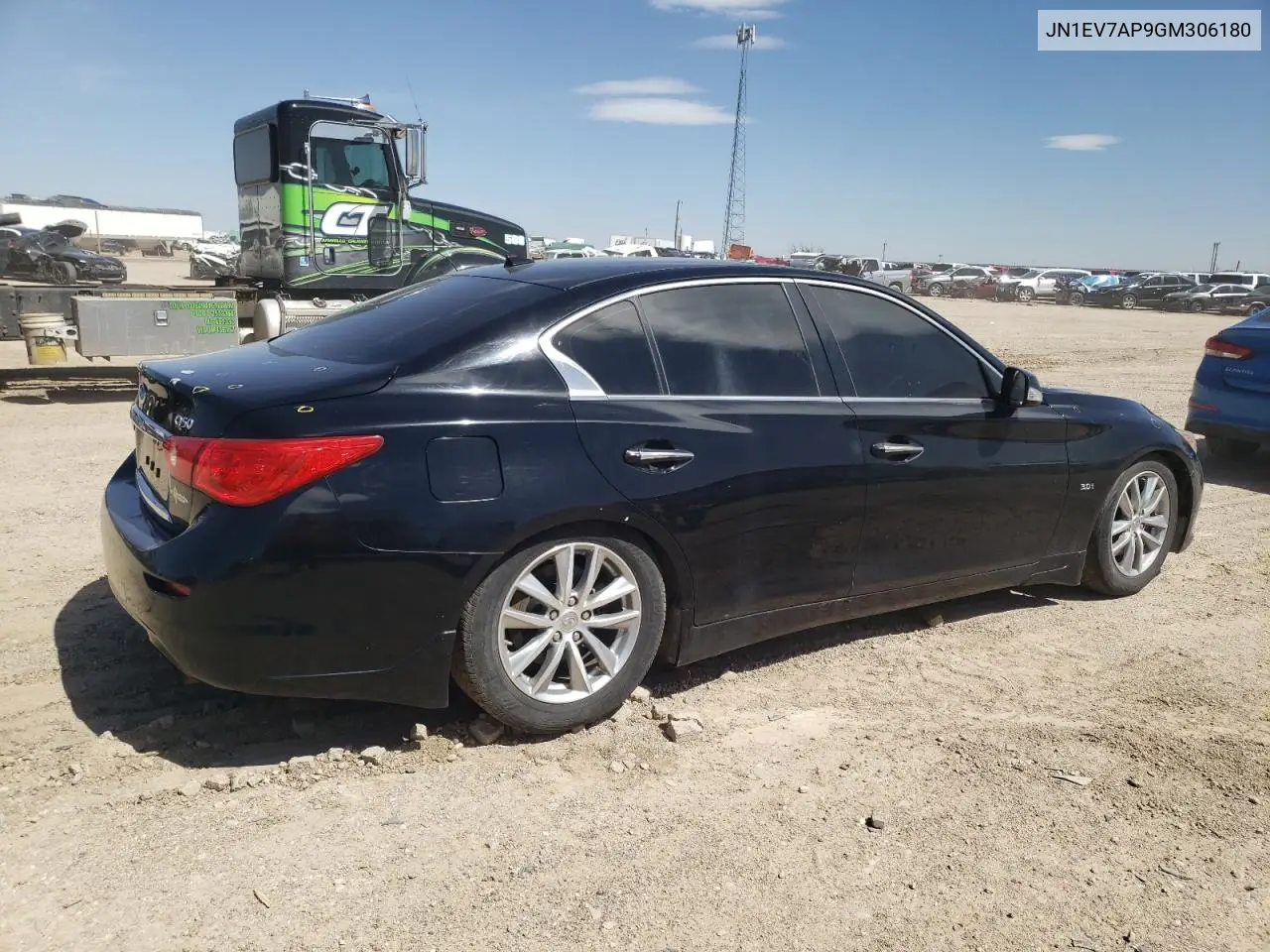 2016 Infiniti Q50 Premium VIN: JN1EV7AP9GM306180 Lot: 56924185