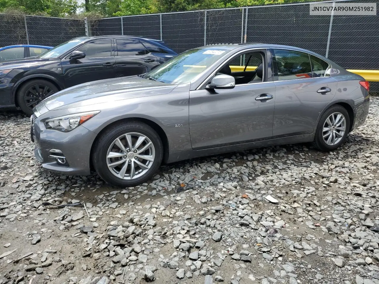 2016 Infiniti Q50 Base VIN: JN1CV7AR9GM251982 Lot: 57042215