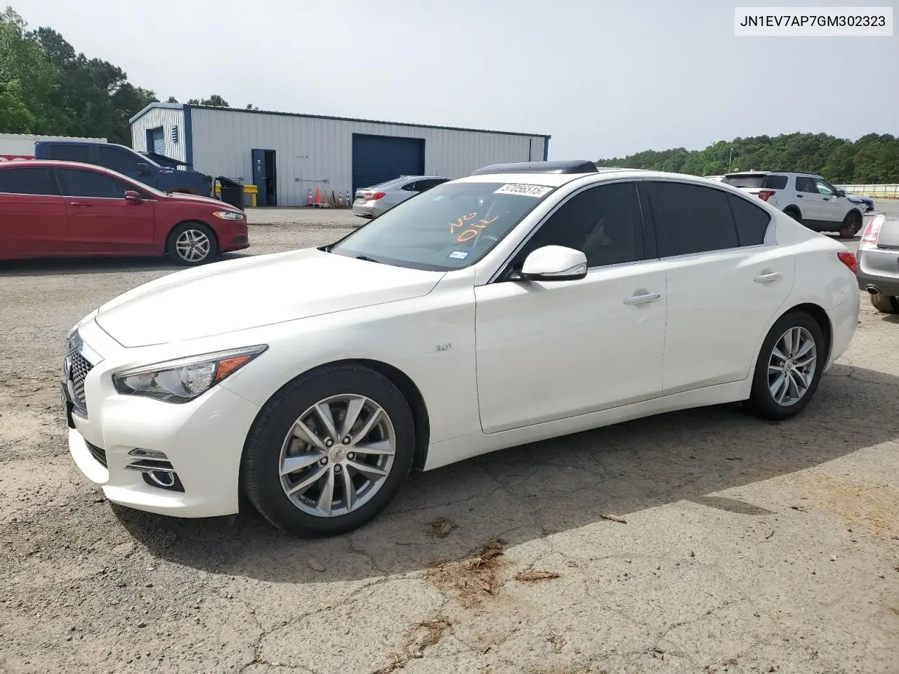 2016 Infiniti Q50 Premium VIN: JN1EV7AP7GM302323 Lot: 57056515