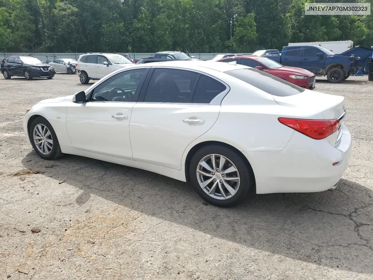 2016 Infiniti Q50 Premium VIN: JN1EV7AP7GM302323 Lot: 57056515