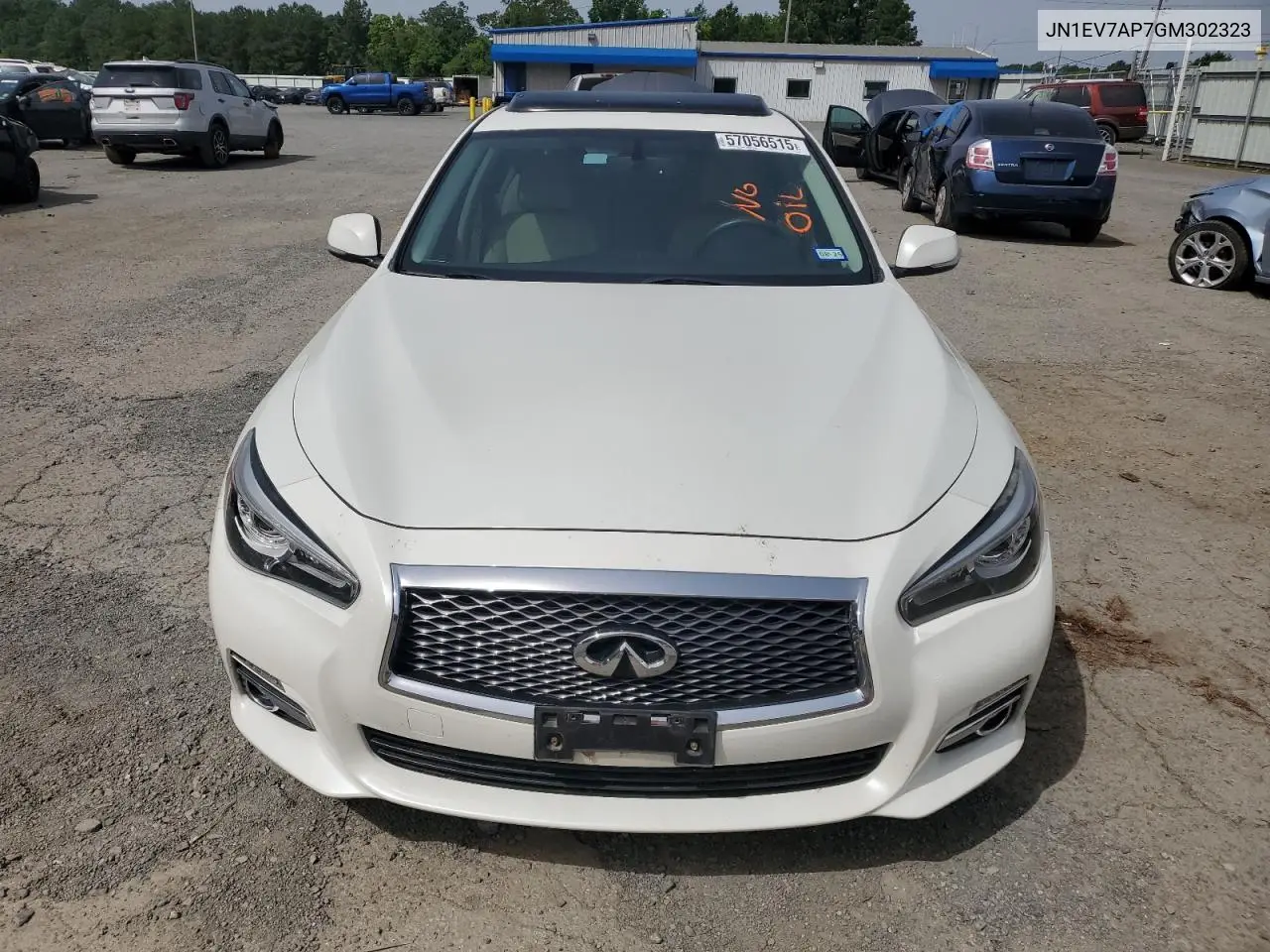 2016 Infiniti Q50 Premium VIN: JN1EV7AP7GM302323 Lot: 57056515