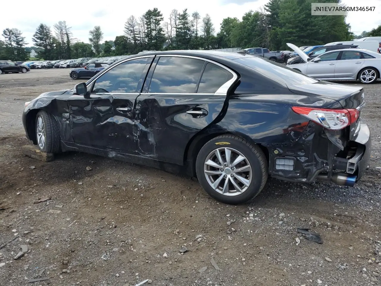 2016 Infiniti Q50 Premium VIN: JN1EV7AR5GM346547 Lot: 62992055