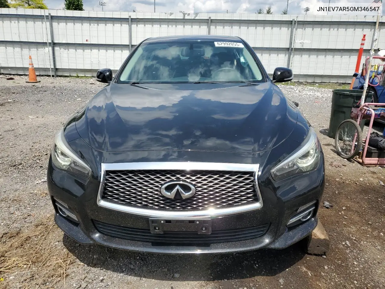 2016 Infiniti Q50 Premium VIN: JN1EV7AR5GM346547 Lot: 62992055