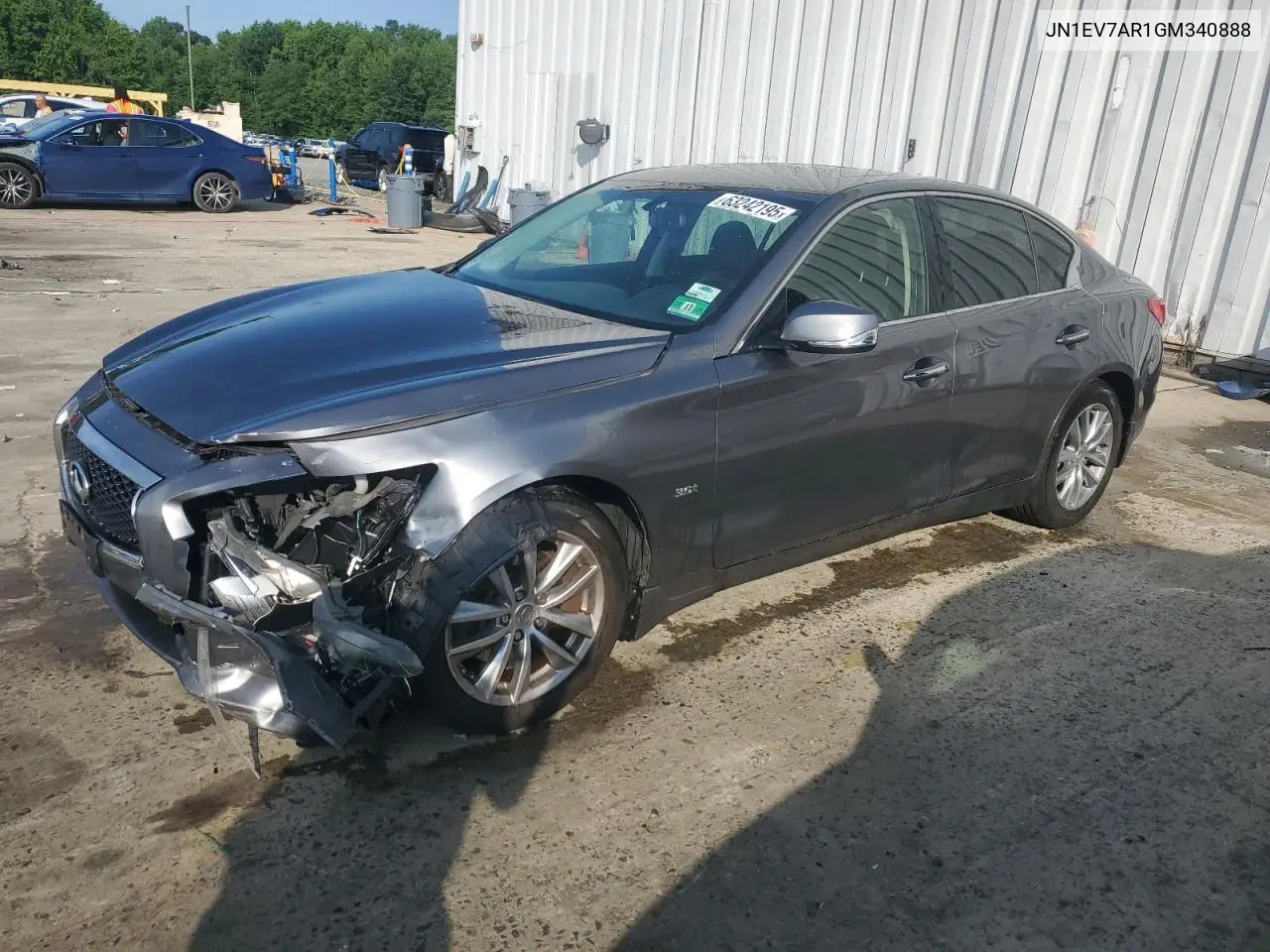 2016 Infiniti Q50 Premium VIN: JN1EV7AR1GM340888 Lot: 63242195