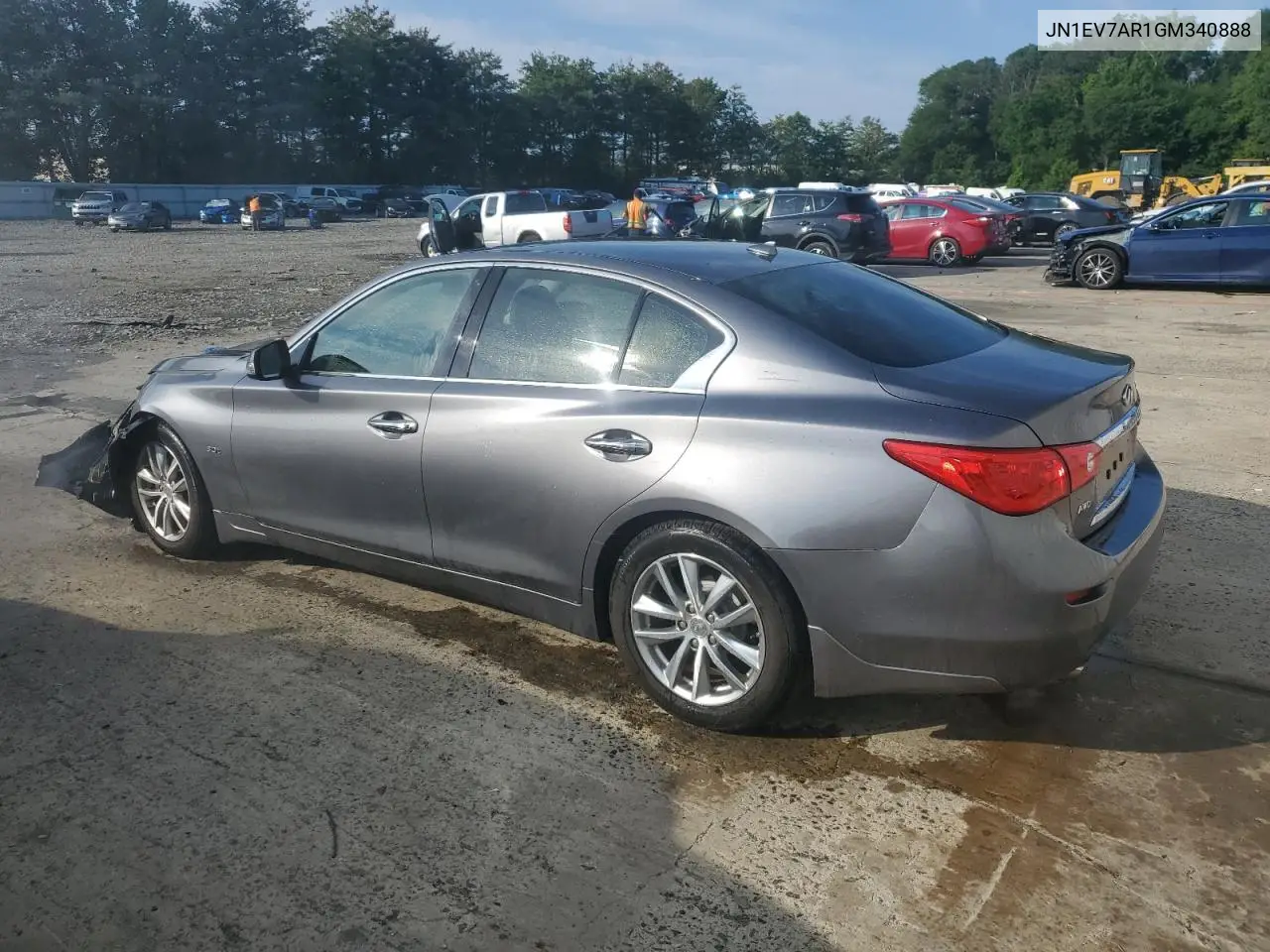 2016 Infiniti Q50 Premium VIN: JN1EV7AR1GM340888 Lot: 63242195