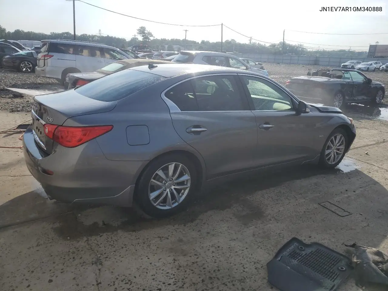 2016 Infiniti Q50 Premium VIN: JN1EV7AR1GM340888 Lot: 63242195
