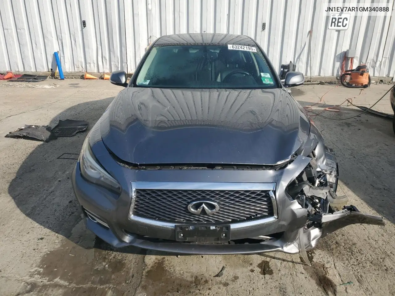 2016 Infiniti Q50 Premium VIN: JN1EV7AR1GM340888 Lot: 63242195