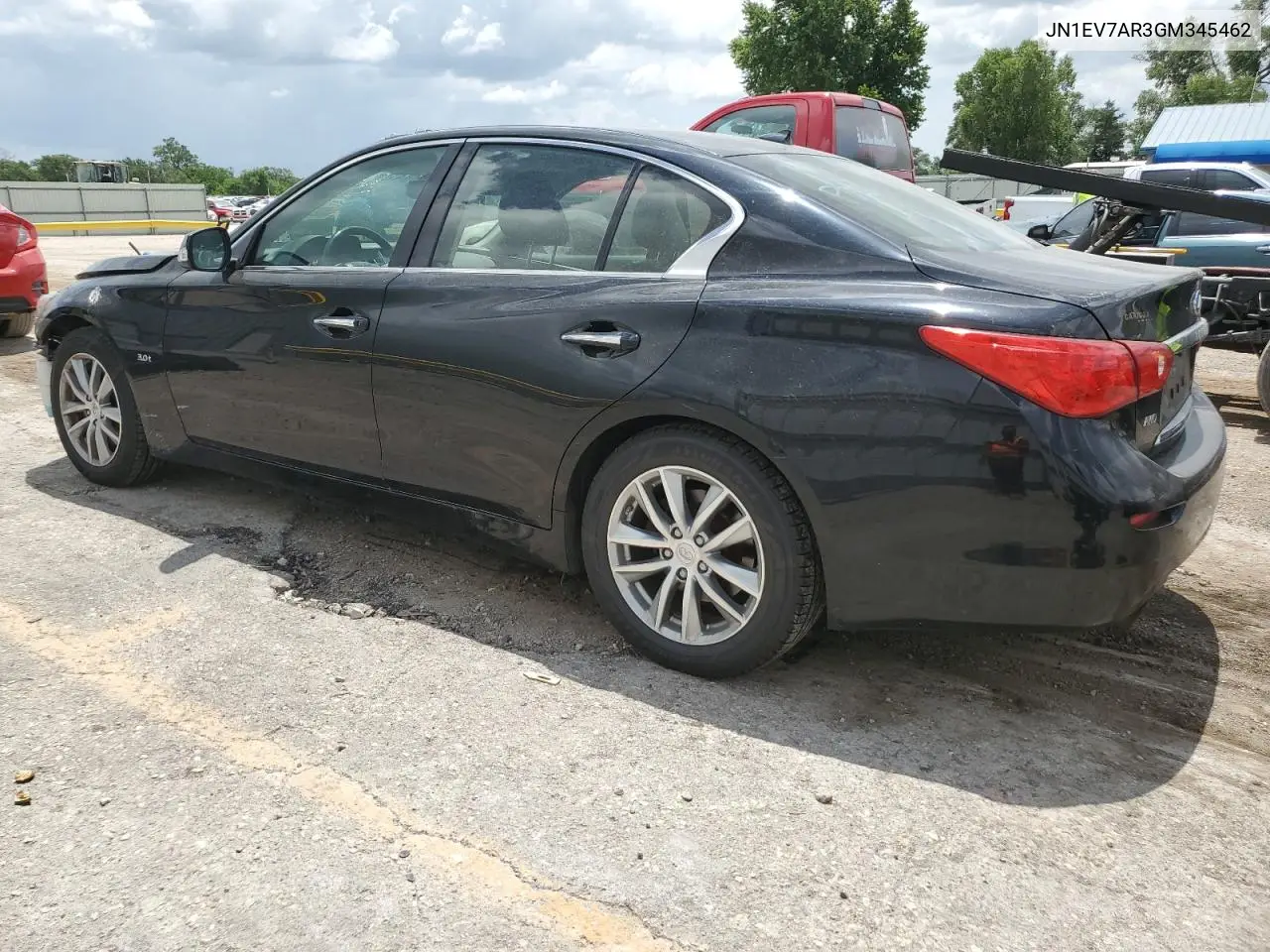 2016 Infiniti Q50 Premium VIN: JN1EV7AR3GM345462 Lot: 63664025