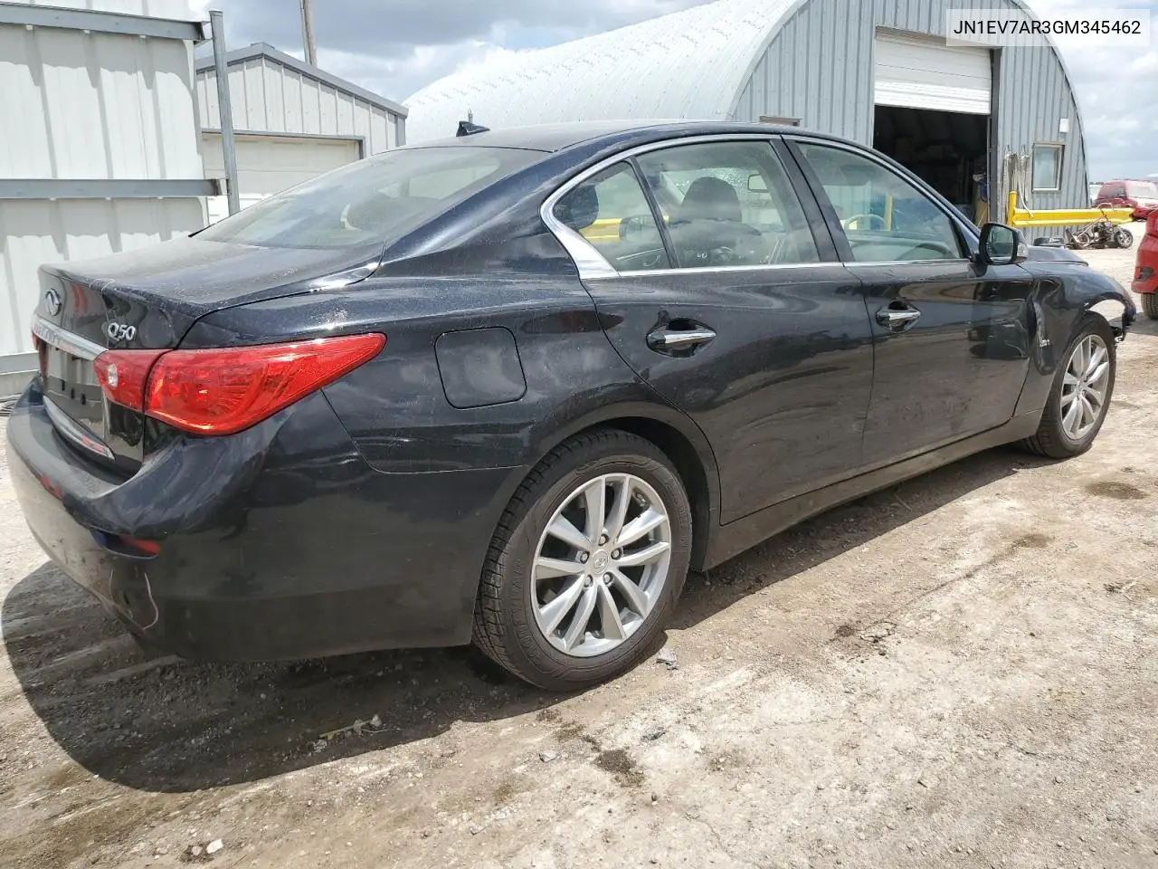 2016 Infiniti Q50 Premium VIN: JN1EV7AR3GM345462 Lot: 63664025